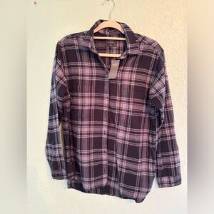 Abercrombie & Fitch women’s boyfriend flannel shirt